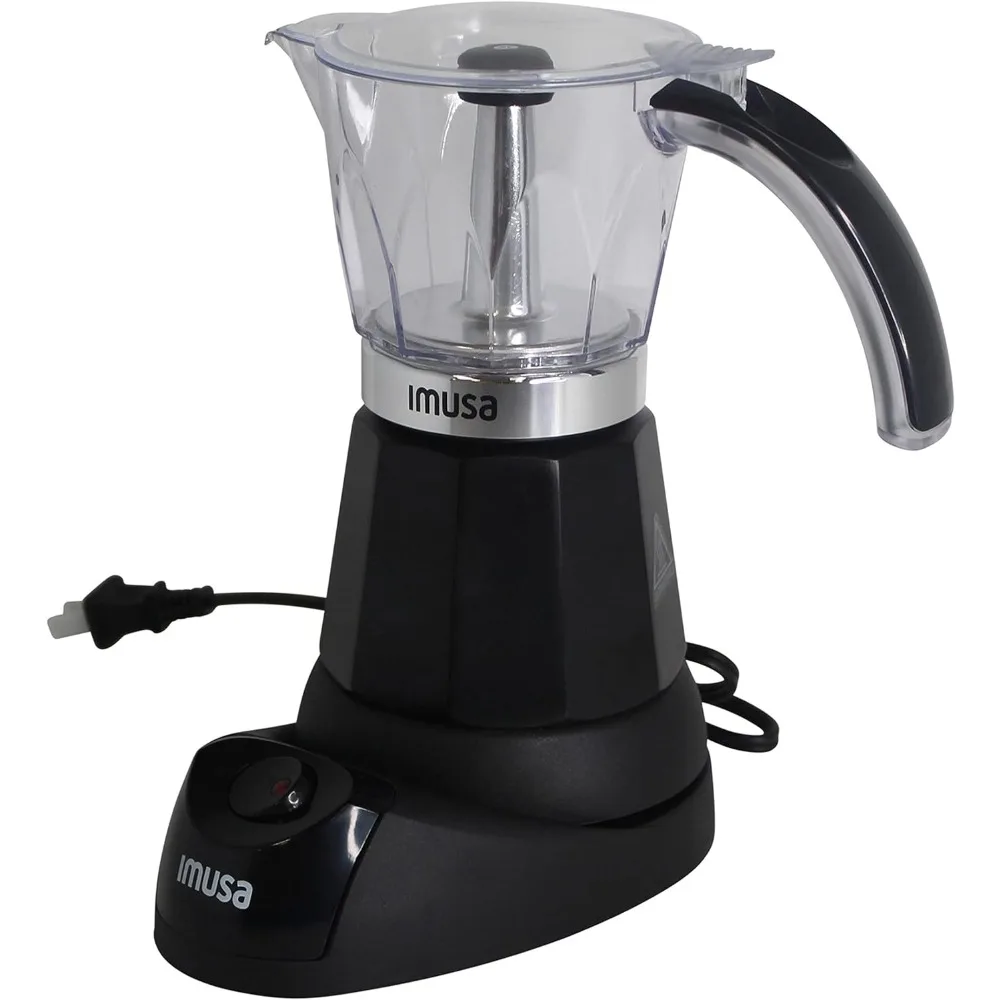 Moka Pot Stove - %a Imusa 3-6 Cup Electric Espresso