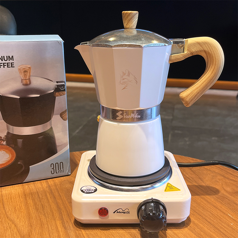 Moka Pot 3/6 Cup - Italian Sto - Moka Pot Stove 评论和价格
