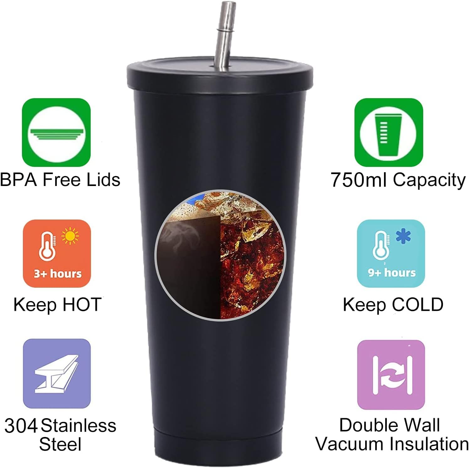 750ml Double-Wall Insulated Tu - Xbloom Coffee Tea 评论和价格