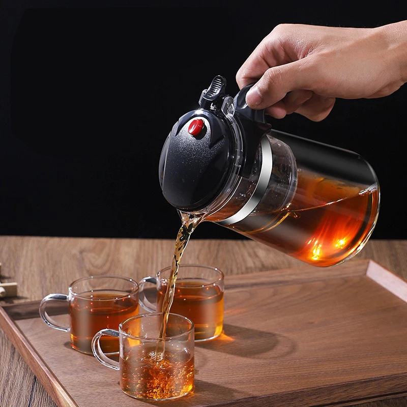 D2 Heat Resistant Glass Teapot - Coffee Tea And Sugar Set 评论和价格