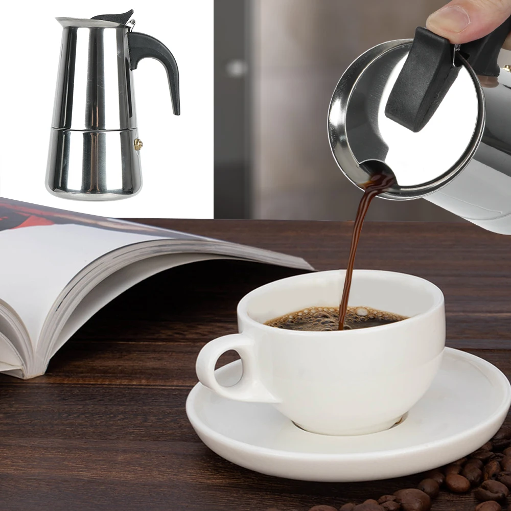Premium Stainless Steel Moka C - Moka Pot Stove 评论和价格