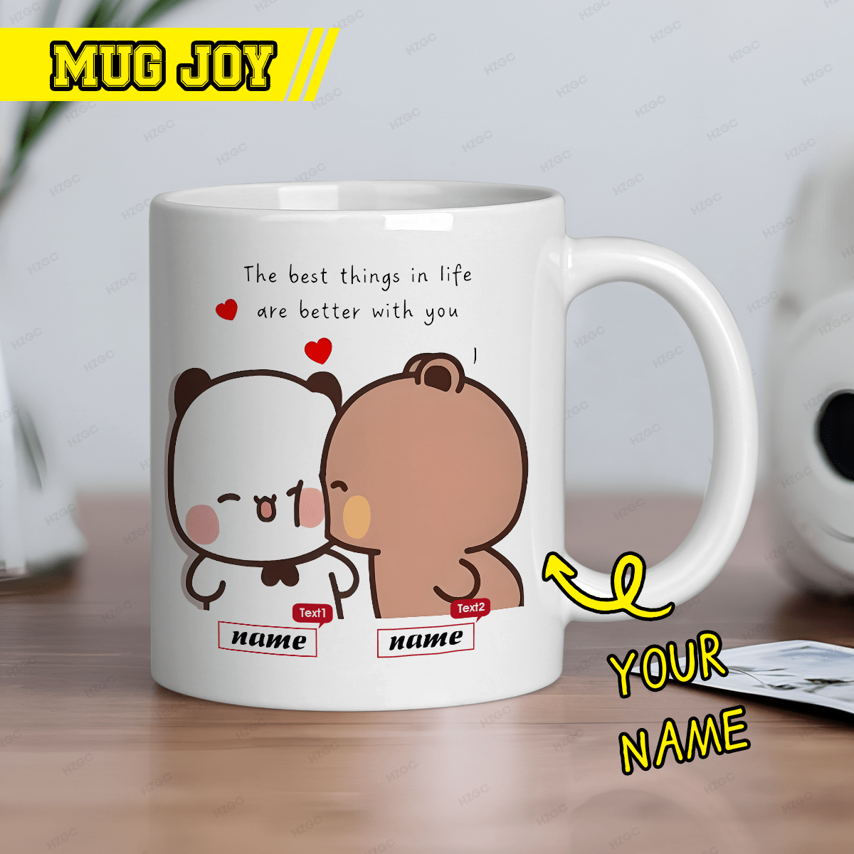 1 11-Ounce Custom Name Ceramic - Coffee Tea Name 评论和价格