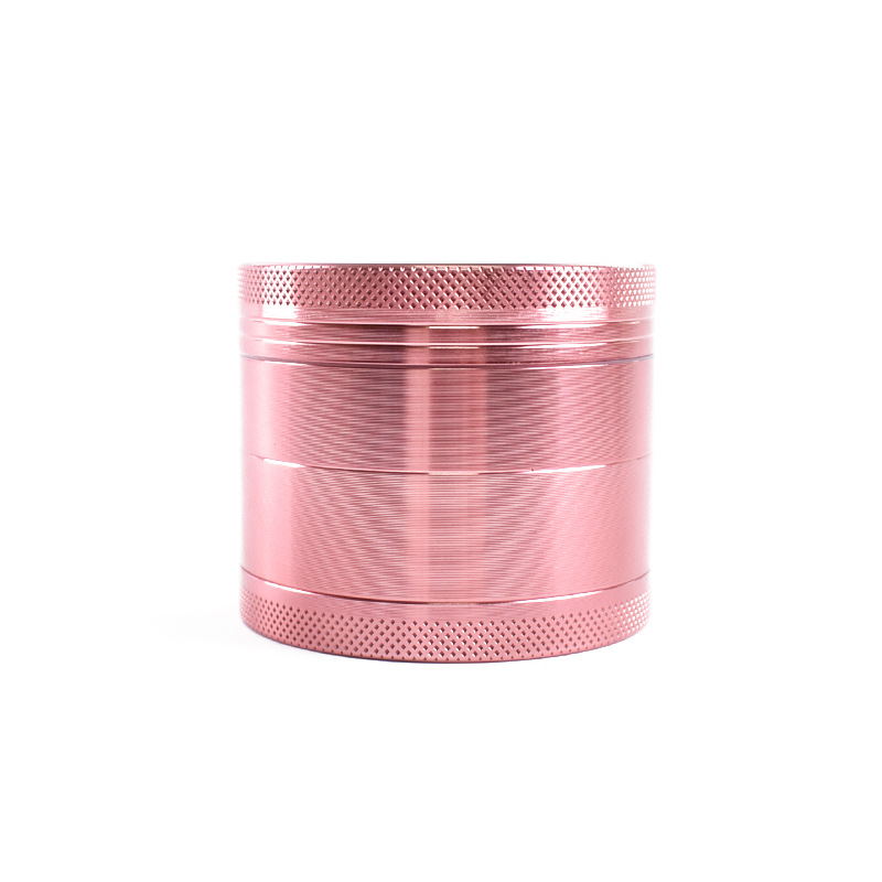 4-Pieces 40mm Herb Pink Tobacc - Burr Hand Grinder 评论和价格