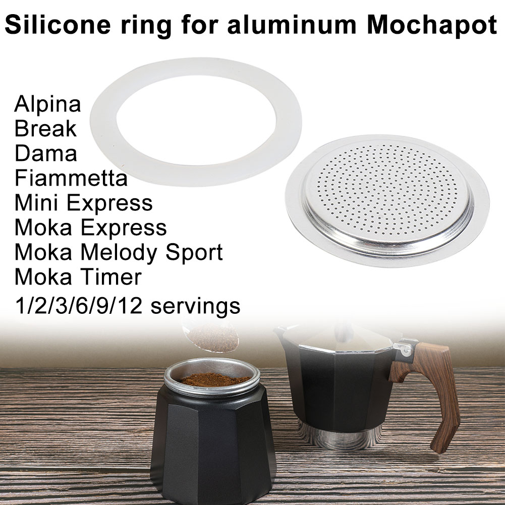 1 Set Rubber Seal Gasket With  - Moka Pot Stove 评论和价格