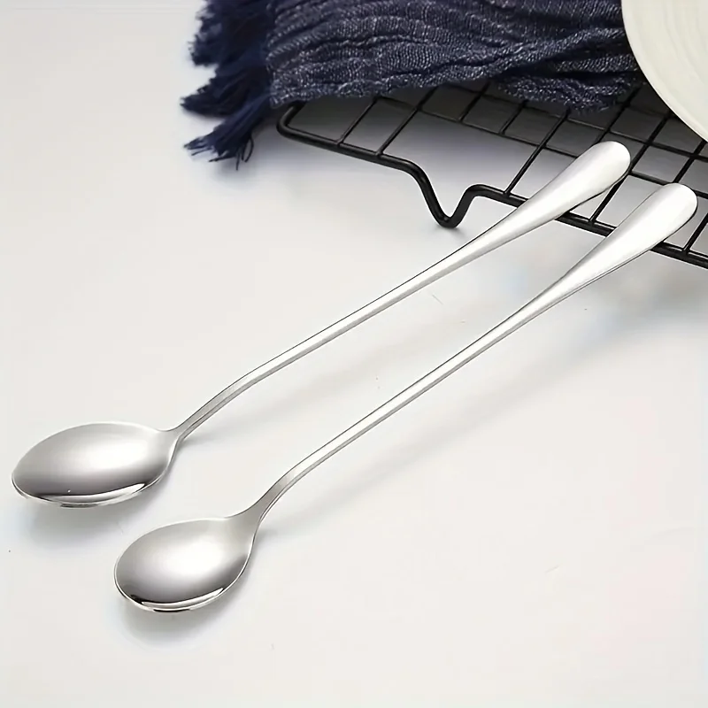 Stainless Steel 1/10pcs Long H - Coffee Tea And Sugar Set 评论和价格
