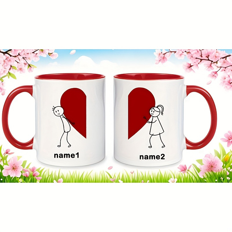 Customizable Name Heart-shaped - Coffee Tea Name 评论和价格