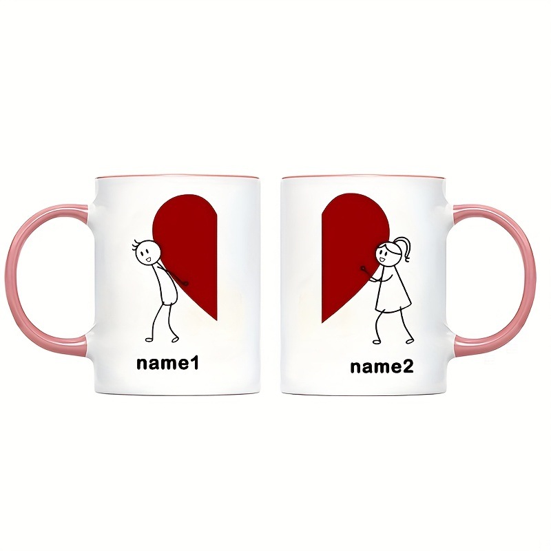 Customizable Name Heart-shaped - Coffee Tea Name 评论和价格