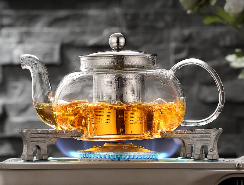 600/800ml Heat Resistant Glass - Coffee Tea And Sugar Set 评论和价格