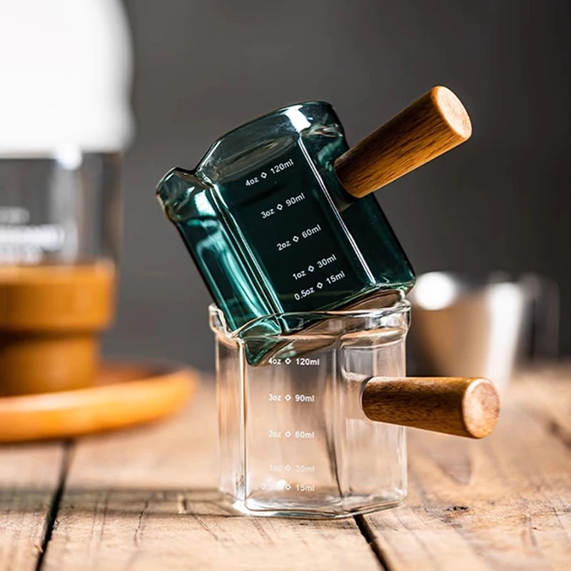 FOME Glass Coffee Measuring Cu - Barista Milk Jug 评论和价格