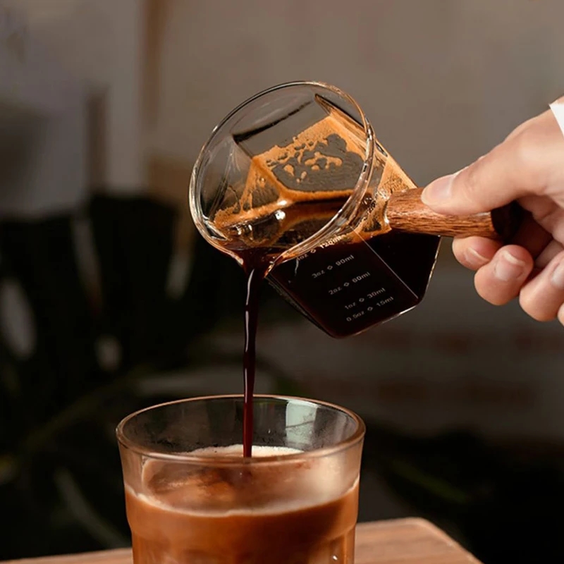 FOME Glass Coffee Measuring Cu - Barista Milk Jug 评论和价格