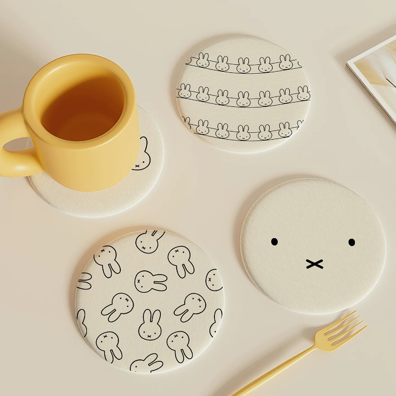 Miffy Kawaii Anime Coasters Cu - Xbloom Coffee Tea 评论和价格